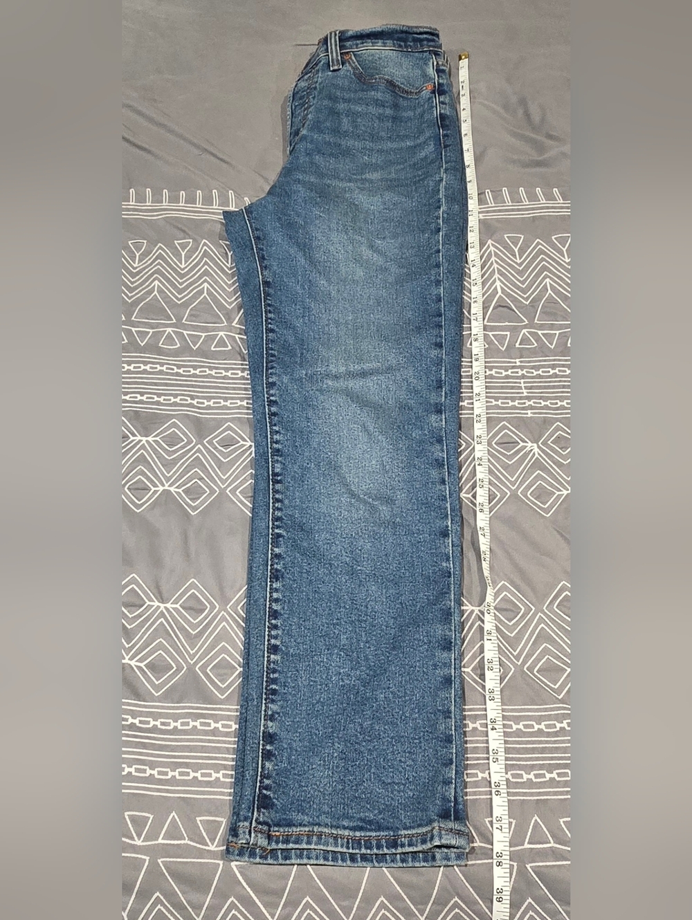 Levis Wedgie Straight Button Fly Jeans Size 29 - Picture 2 of 8
